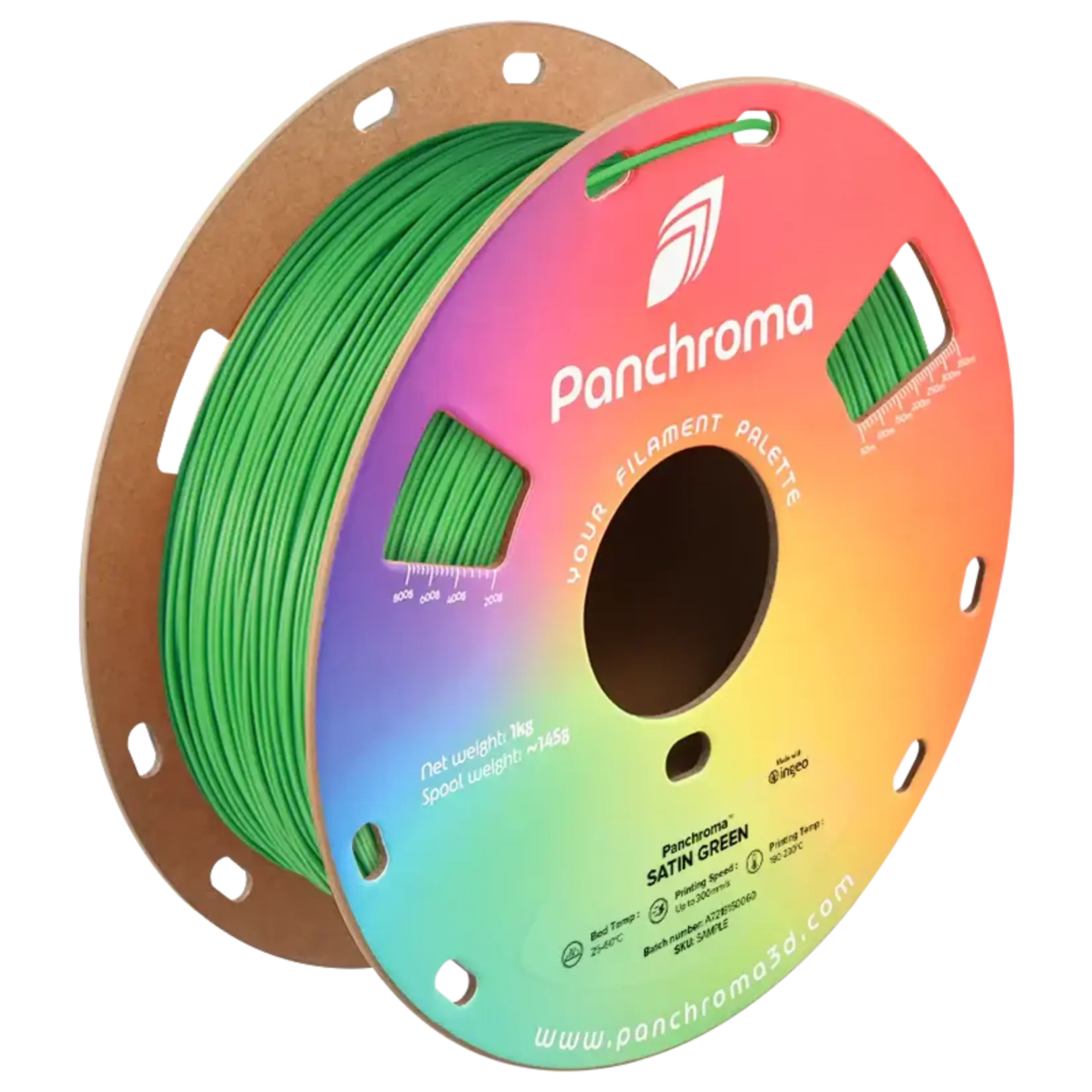 Polymaker Panchroma Satin PLA - Satijngroen - 1,75 mm