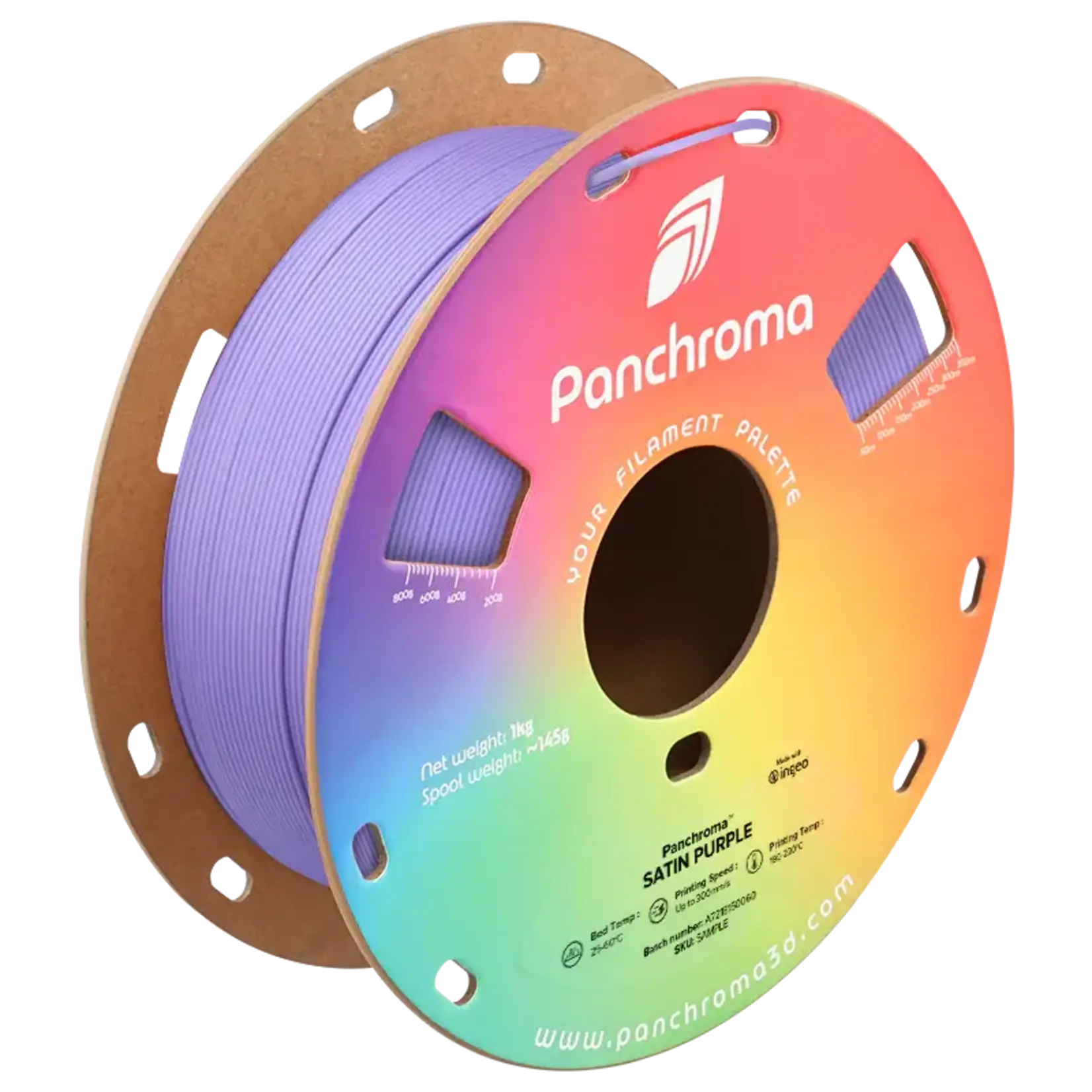 Polymaker Panchroma Satin PLA - Satijnpaars - 1,75 mm