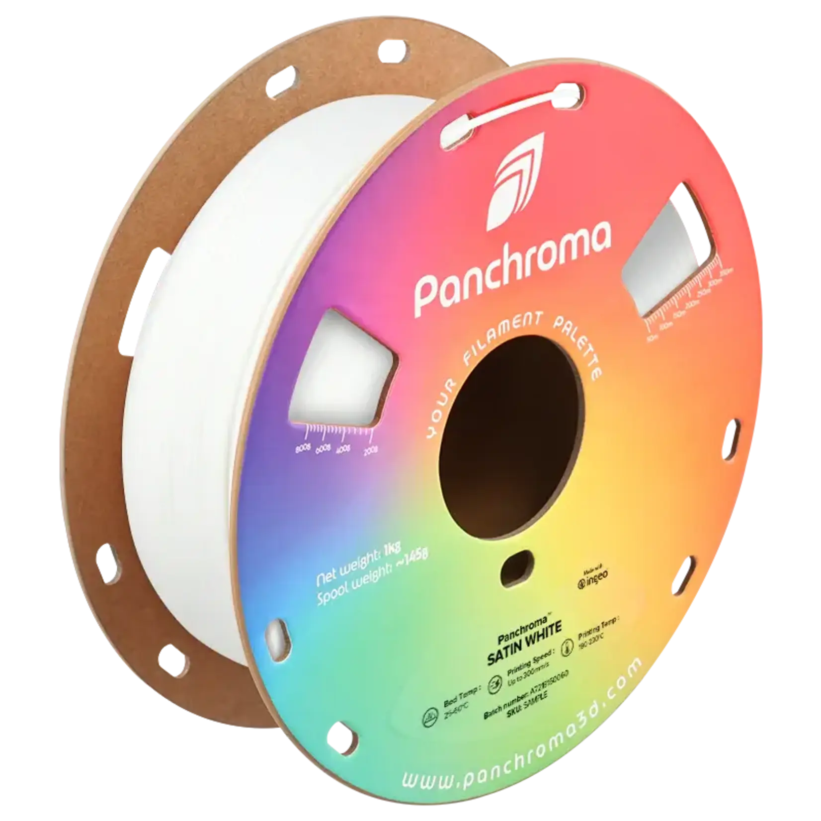 Polymaker Panchroma PLA Satijnwit