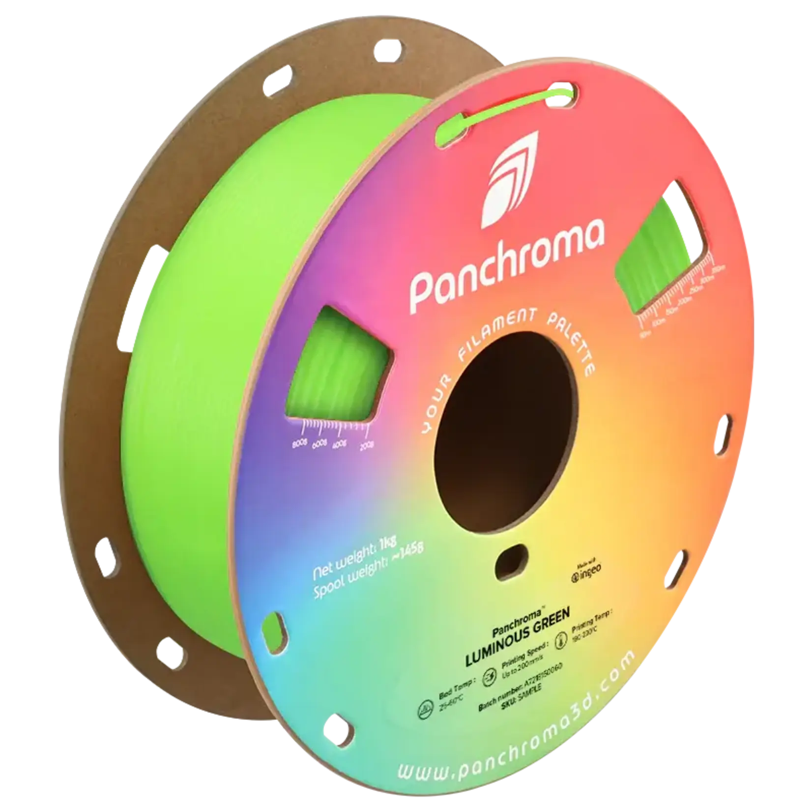 Polymaker Panchroma Luminous PLA - Lichtgevend groen