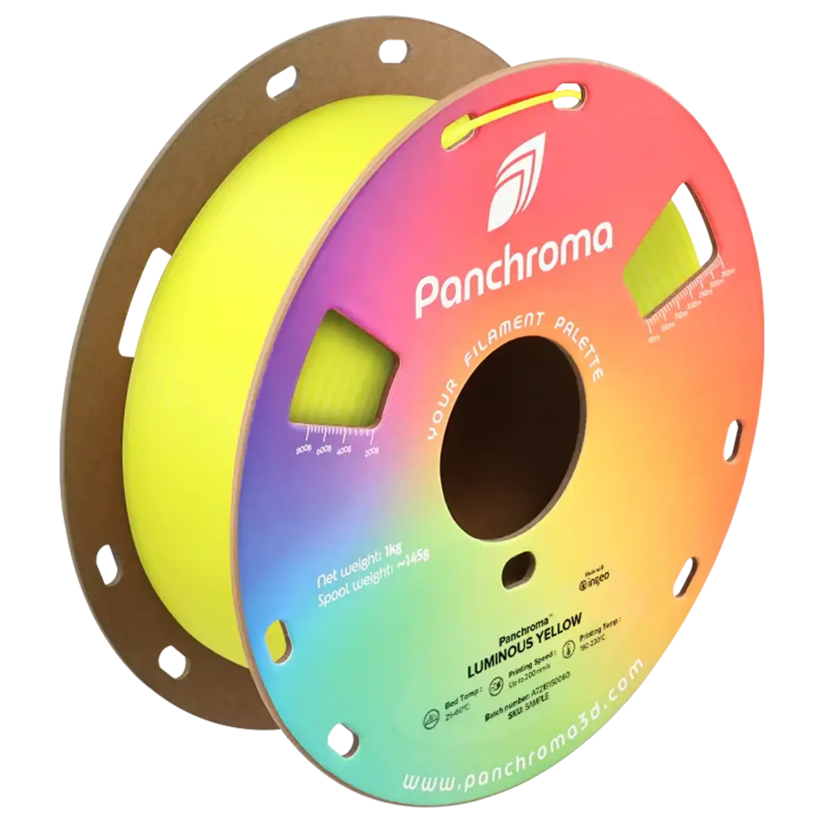 Polymaker Panchroma Luminous PLA - Lichtgevend geel