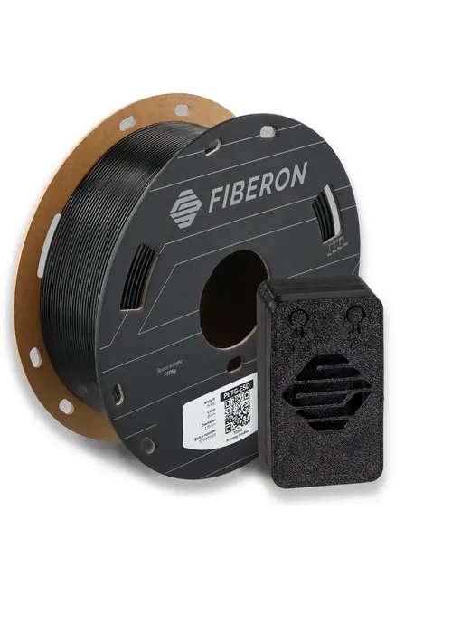 Polymaker Fiberon PETG-ESD Black 500g 1.75 mm