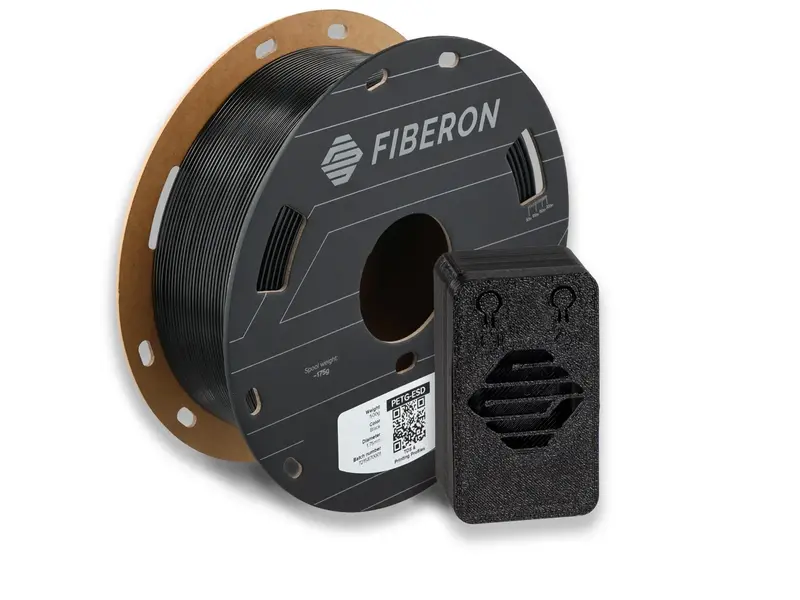 Polymaker Fiberon PETG-ESD Black 500g 1.75 mm