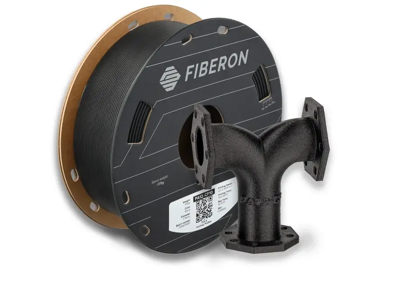 Polymaker Fiberon PA12-CF10 Black 500g 1.75 mm