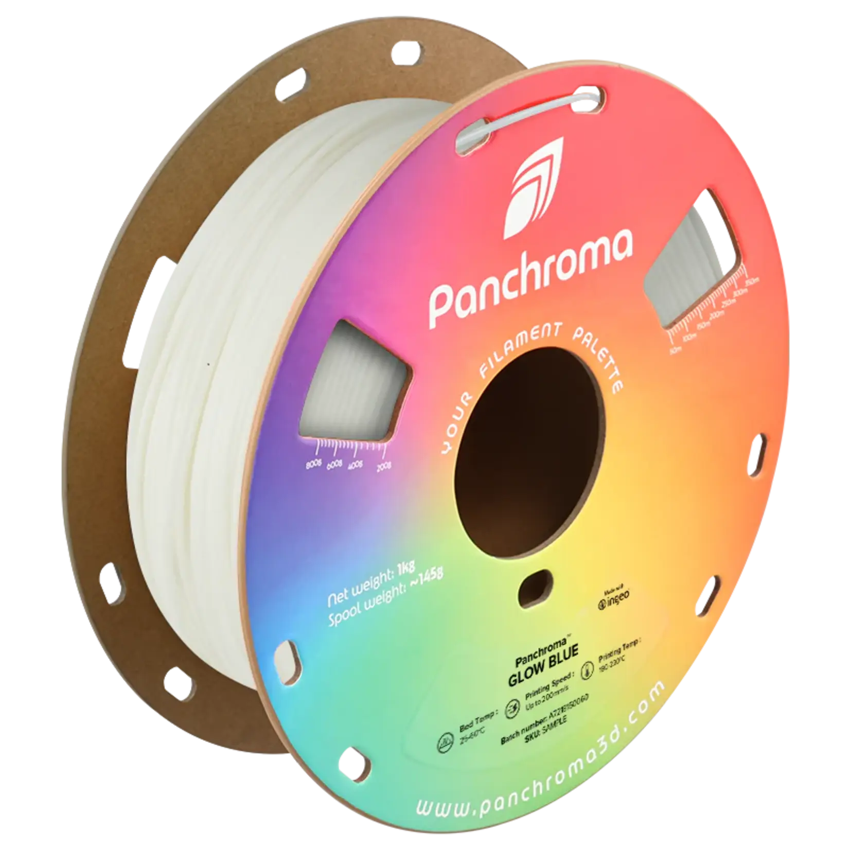 Polymaker Panchroma PLA Glow Blue 1.75 mm