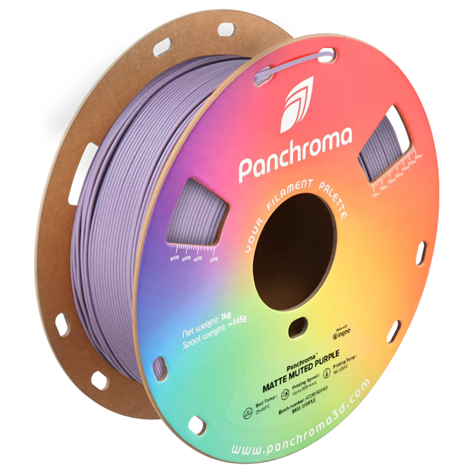 Polymaker Panchroma PLA Matte Muted Purple 1.75 mm