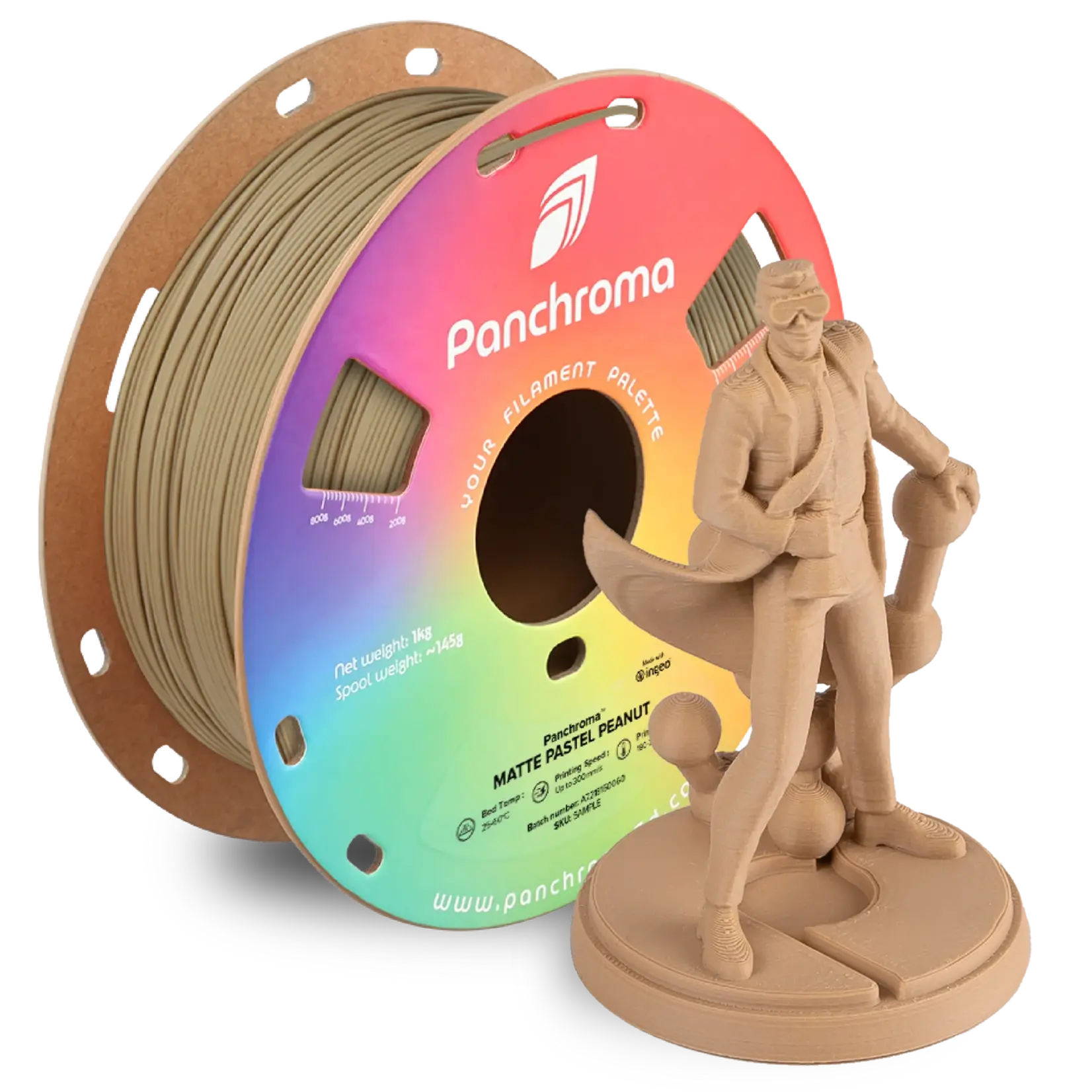 Polymaker Panchroma PLA Matte Pastel Peanut 1.75 mm