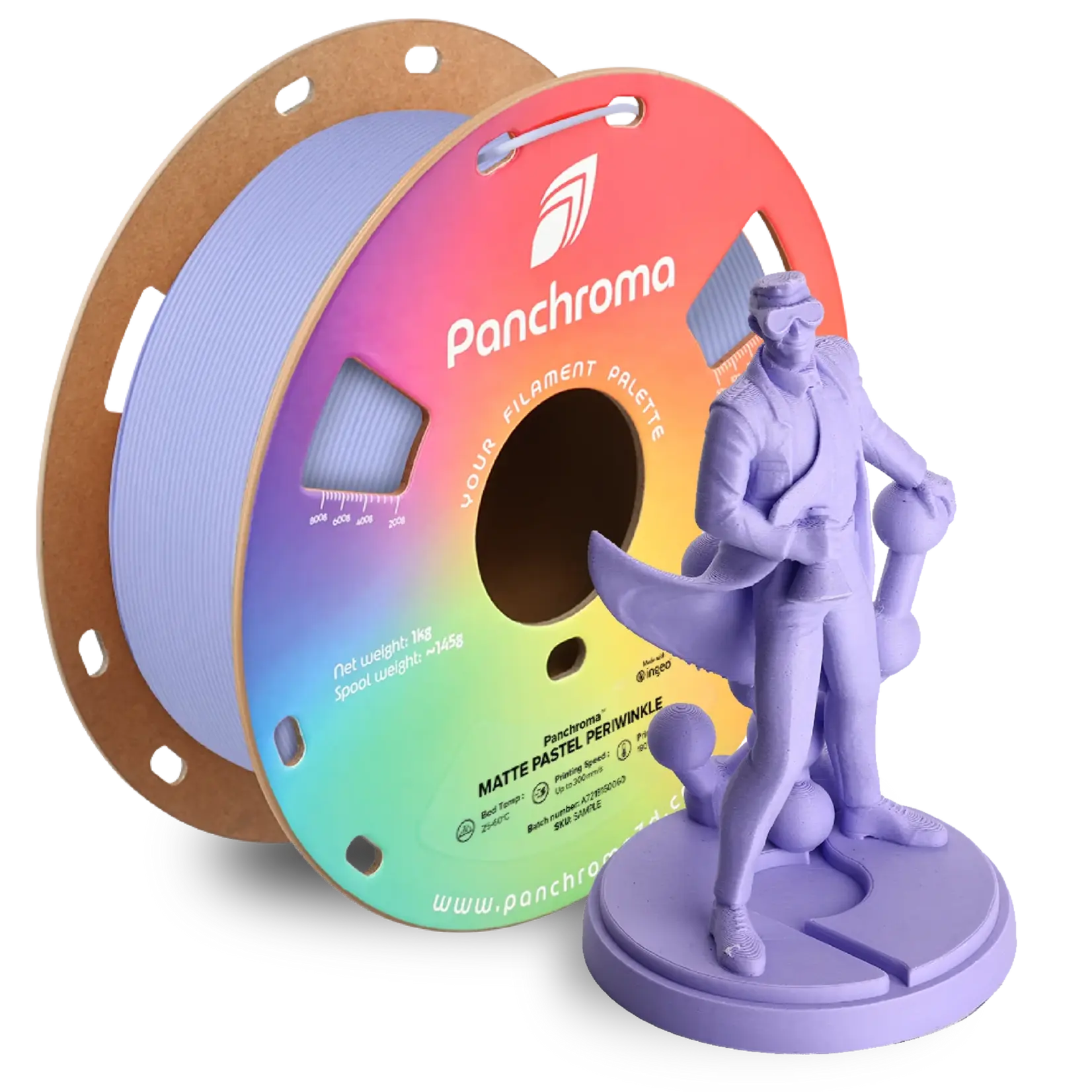 Polymaker Panchroma Matte PLA - Mat pastelblauw