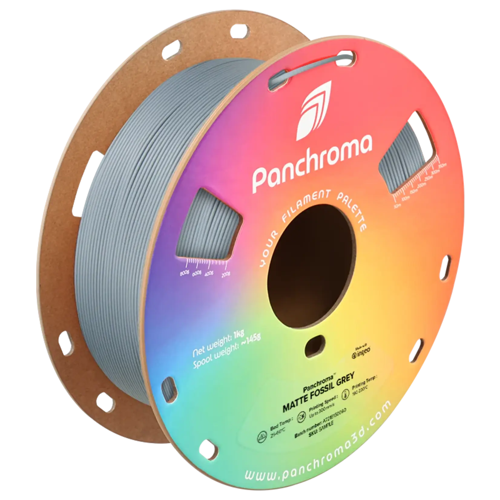 Polymaker Panchroma PLA mat fossielgrijs 1,75 mm