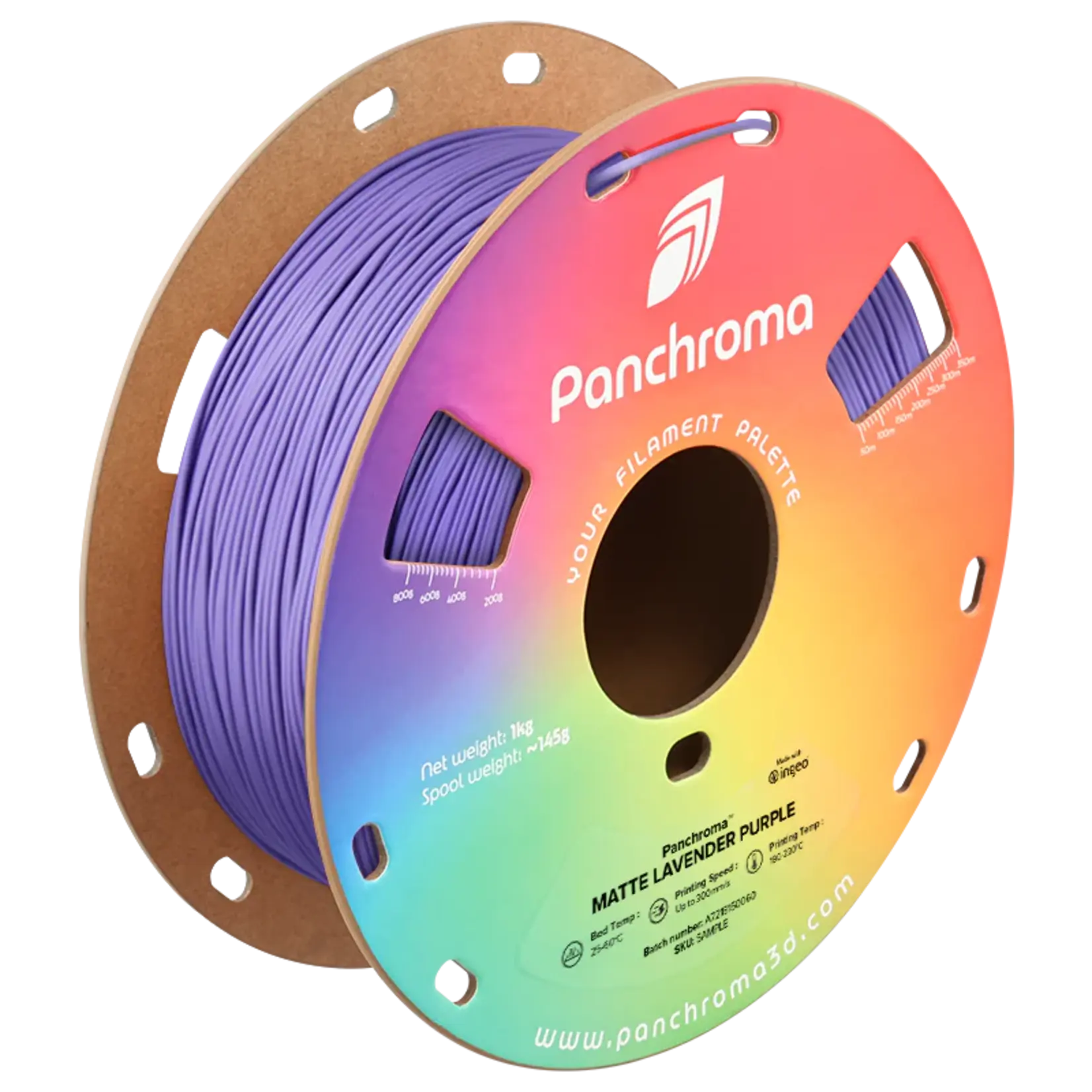 Polymaker Panchroma Matte PLA - Mat lavendelpaars