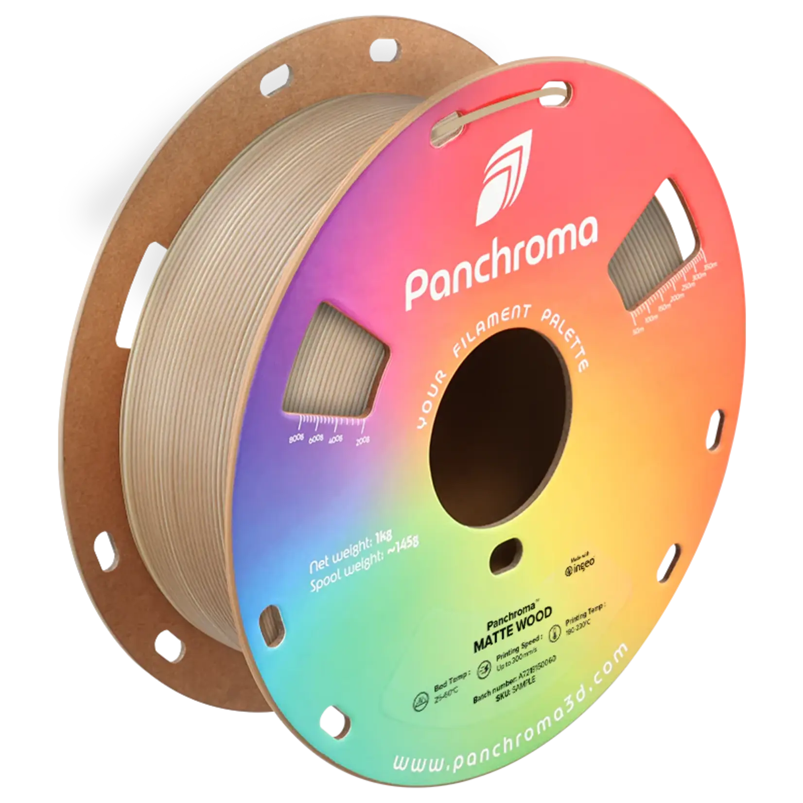 Polymaker Panchroma PLA Dual Gradient Matte Wood 1,75 mm