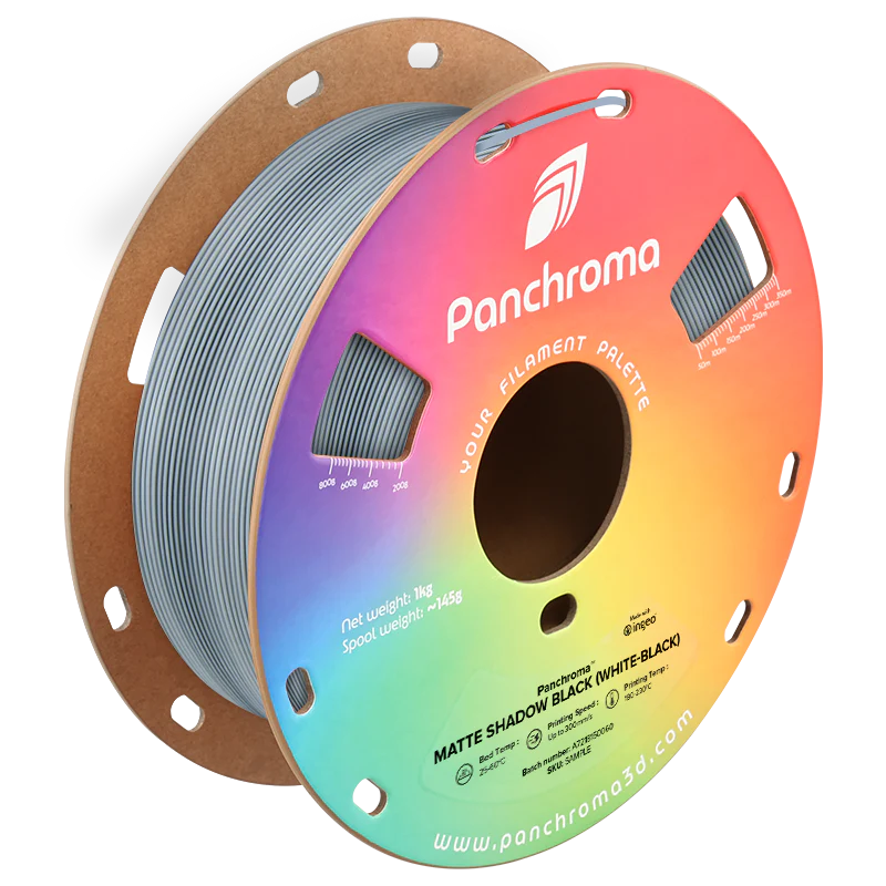 Polymaker Dual Shadow Examples Polymaker Panchroma PLA Dual Matt Shadow Black (Weiß – Schwarz) 1,75 mm ...