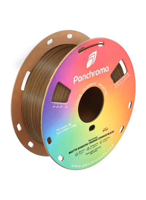 Polymaker Panchroma PLA Dual Matte Shadow Orange (Orange - Black) 1.75 mm