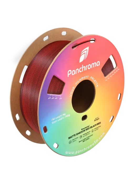 Polymaker Panchroma PLA Dual Matte Shadow Red (Red - Black)