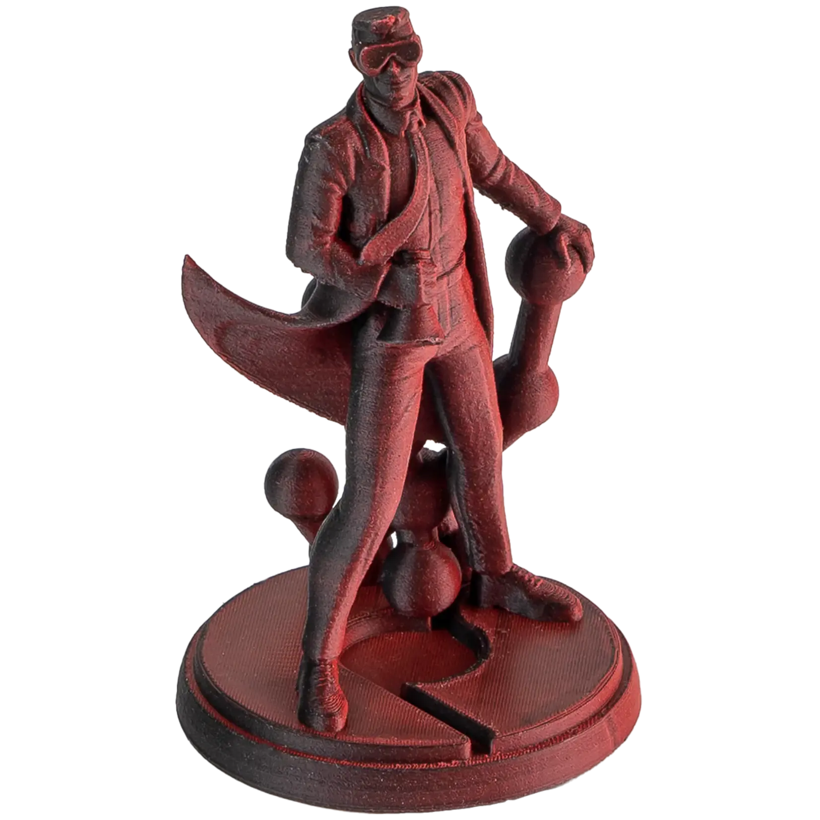 Polymaker Panchroma Dual Matte PLA - Dual Matte Shadow Red (rood-zwart) - 1,75 mm