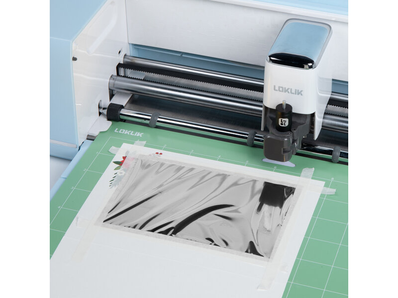 LOKLiK Foil Transfer Sheets - Silver - 50 pack
