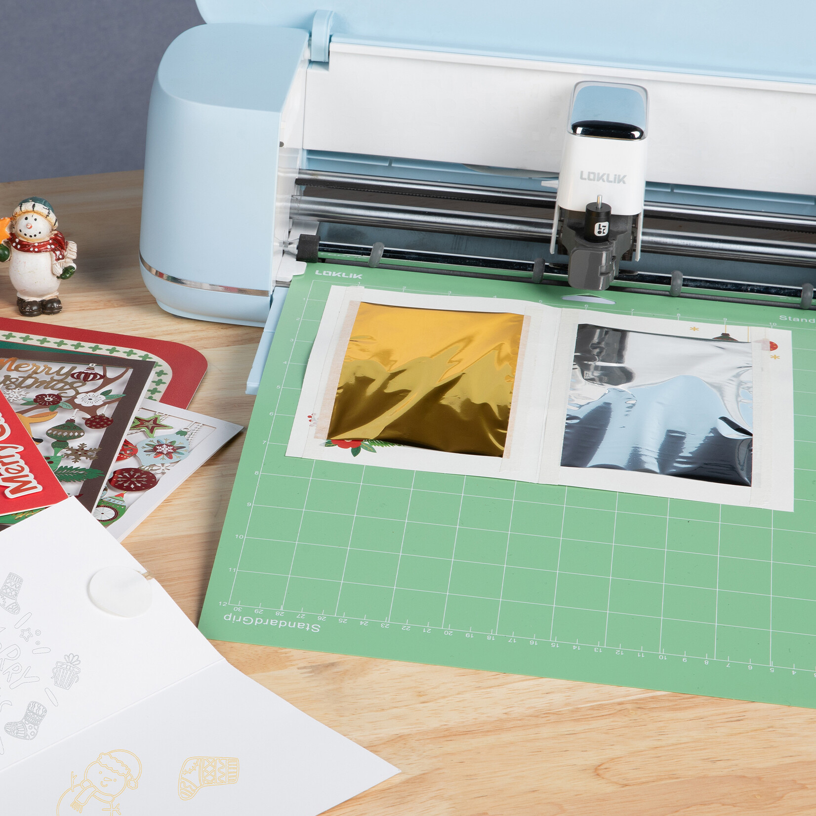 LOKLiK Foil Transfer Sheets - 5 Colours - 50 Pack