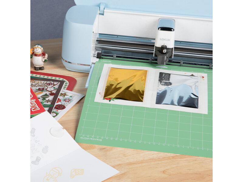 LOKLiK Foil Transfer Sheets - 5 Colors - 50 Pack