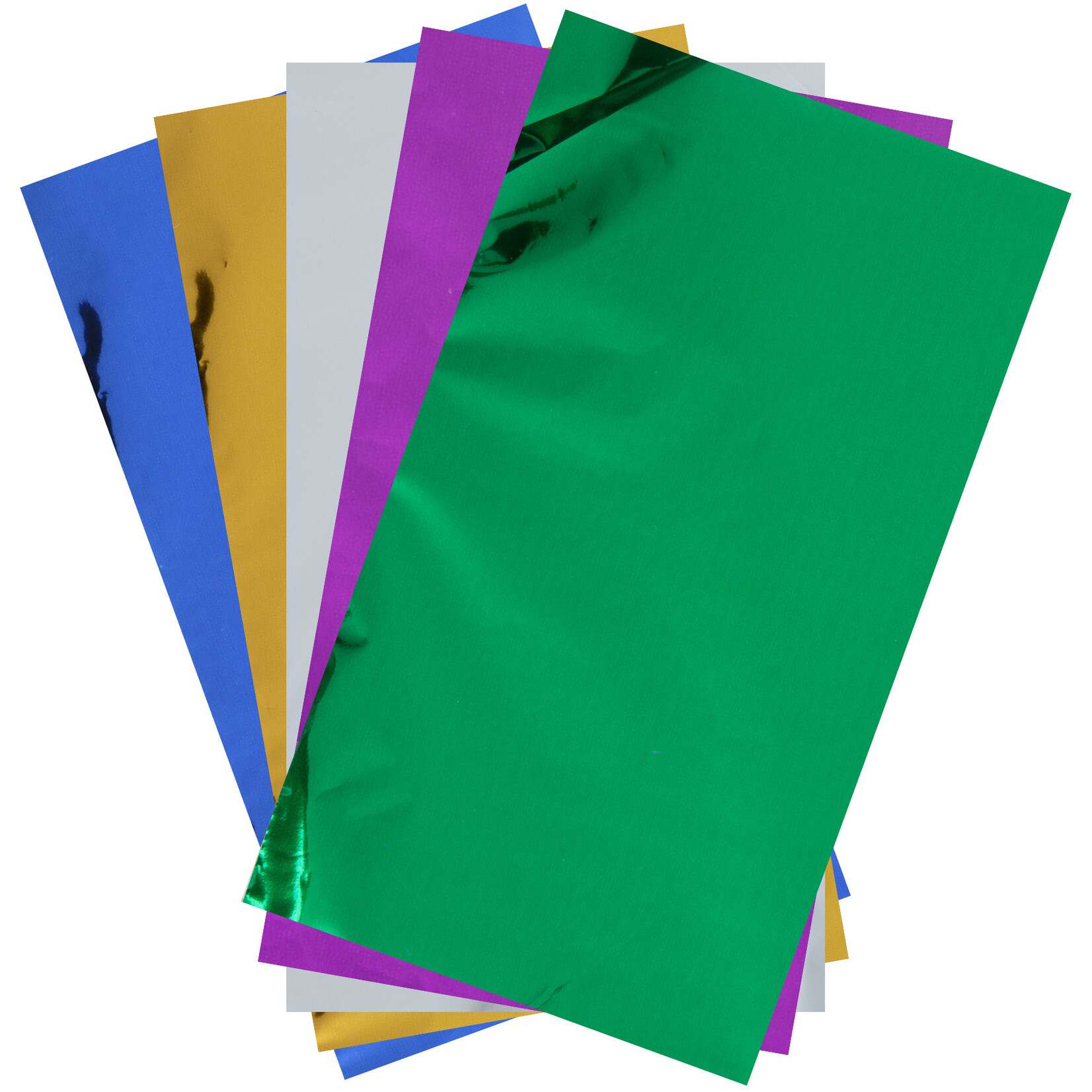 LOKLiK Foil Transfer Sheets - 5 Colours - 50 Pack