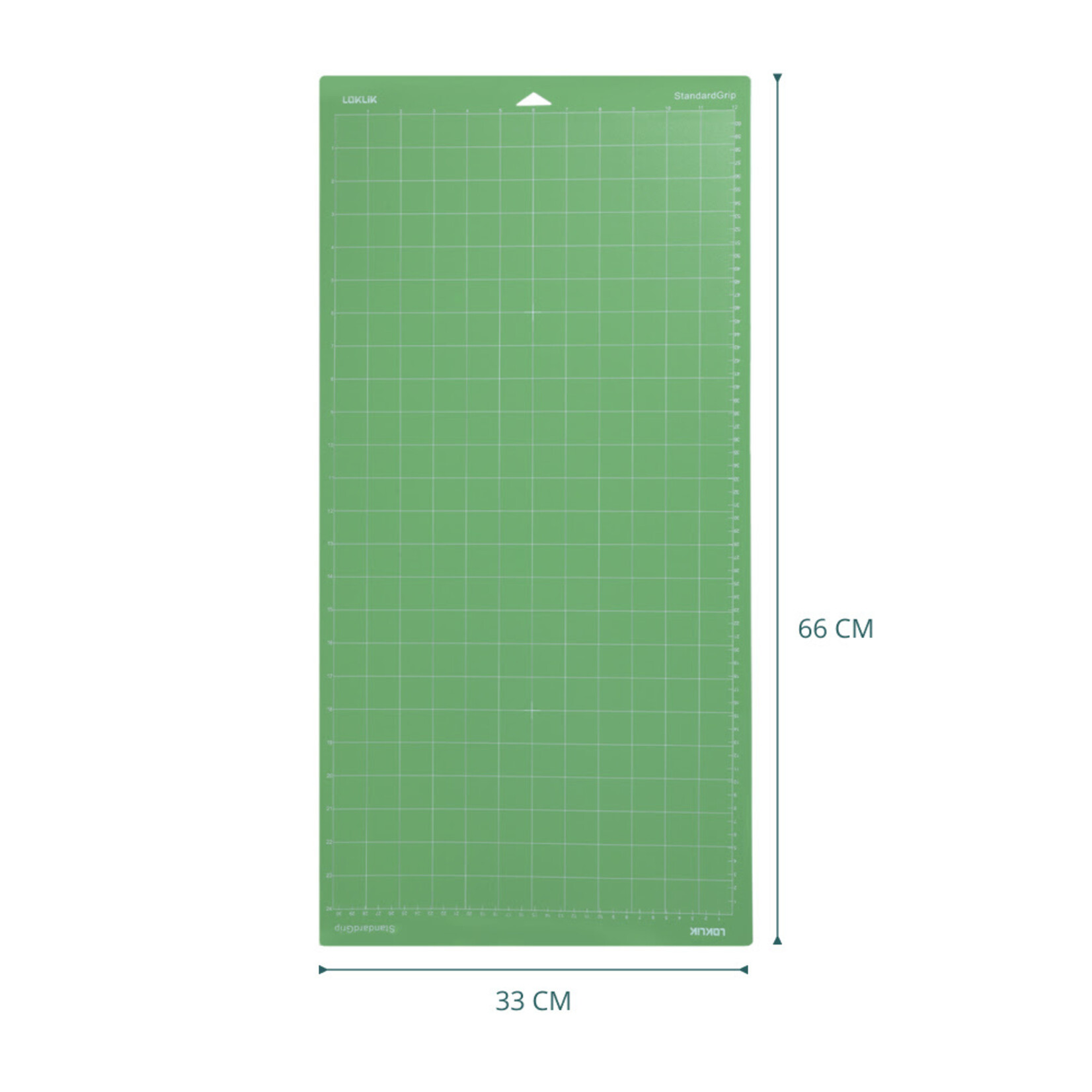 LOKLiK Cutting Mat 3 Pack - Green Standard Grip 30.5 x 61cm