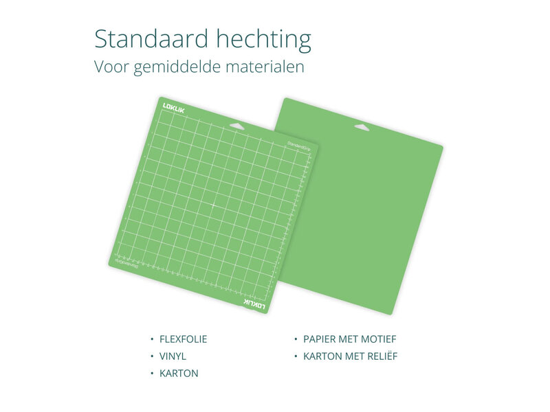 LOKLiK Cutting Mat 3 Pack - Green Standard Grip