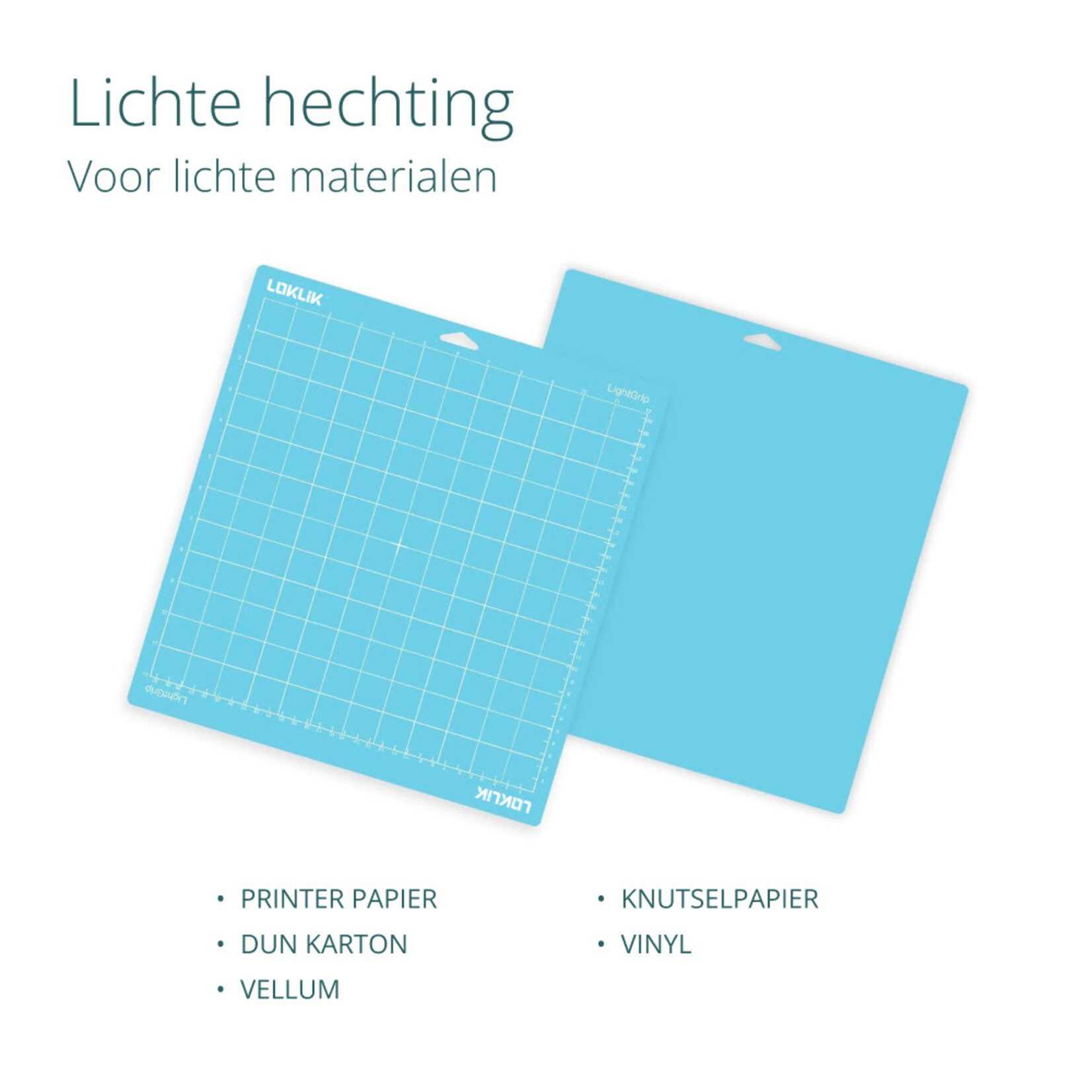 LOKLiK Cutting Mat 3 Pack - Blue Soft Grip