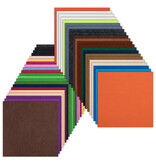 LOKLiK Felt Sheet bundle 1.0 mm - Mix Color - 42 pack