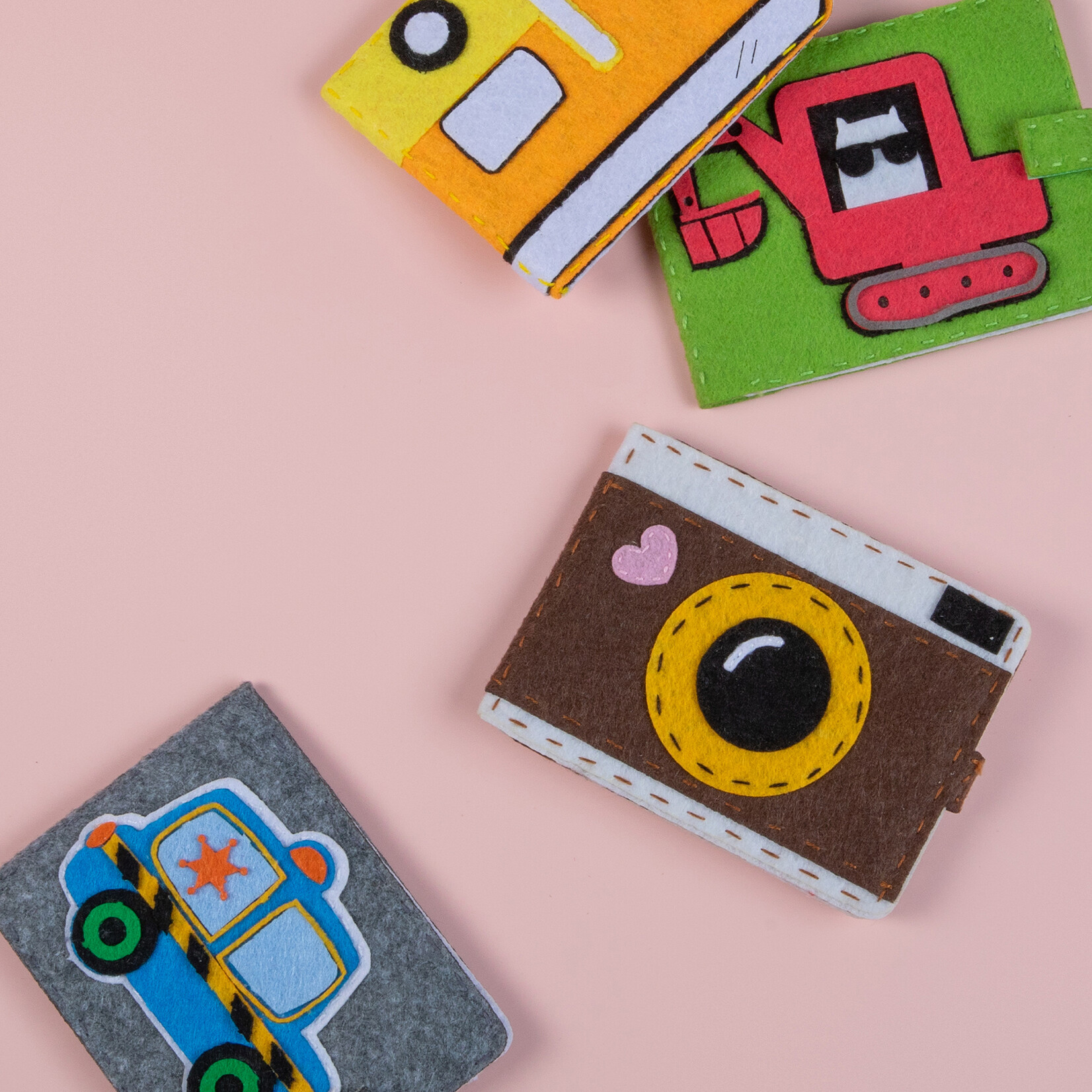 LOKLiK Felt Sheet Bundle 1.0 mm - Mixed Colours - 42 pack