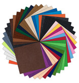 LOKLiK Felt Sheet bundle 1.0 mm - Mix Color - 42 pack