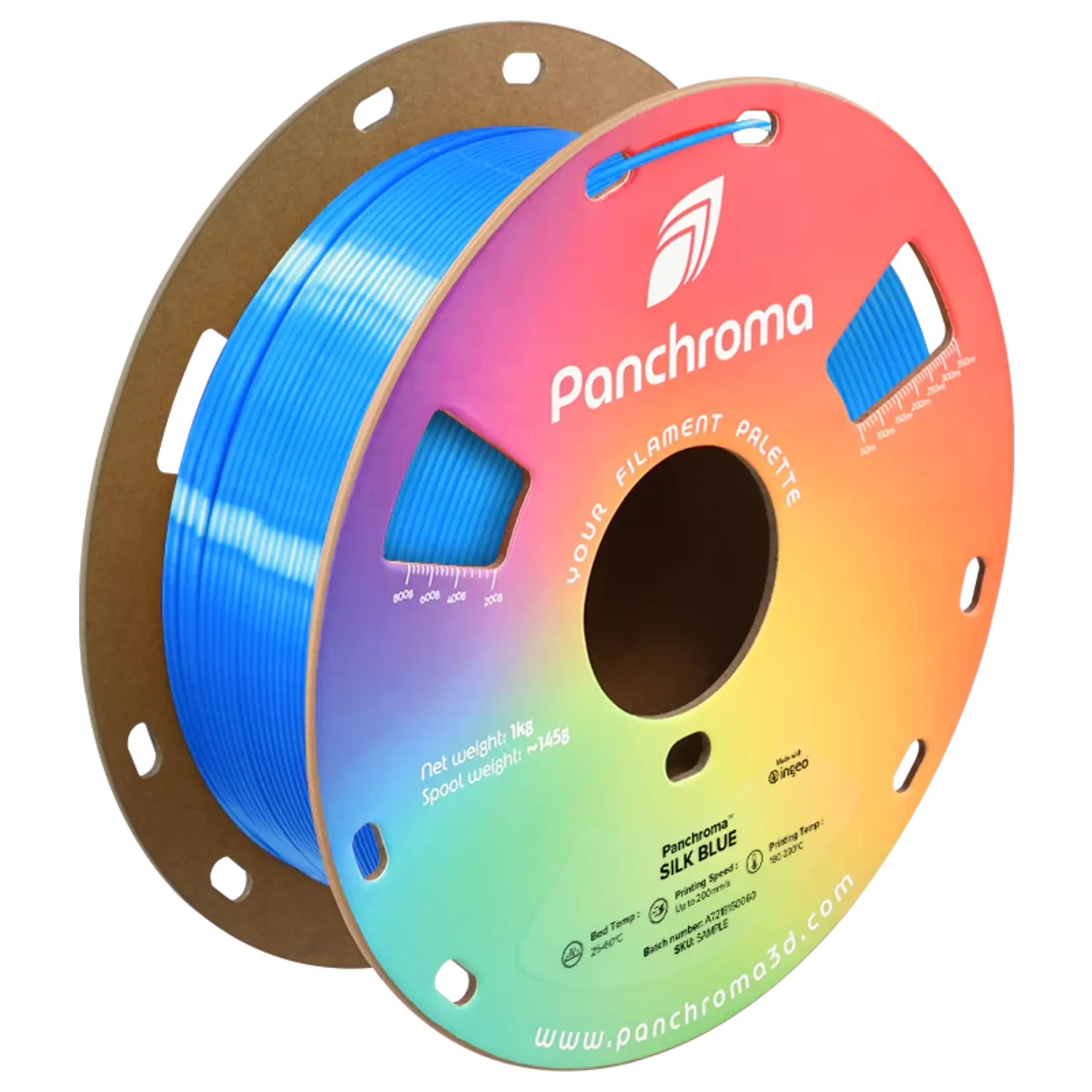 Polymaker Panchroma PLA Silk Blue 1.75 mm