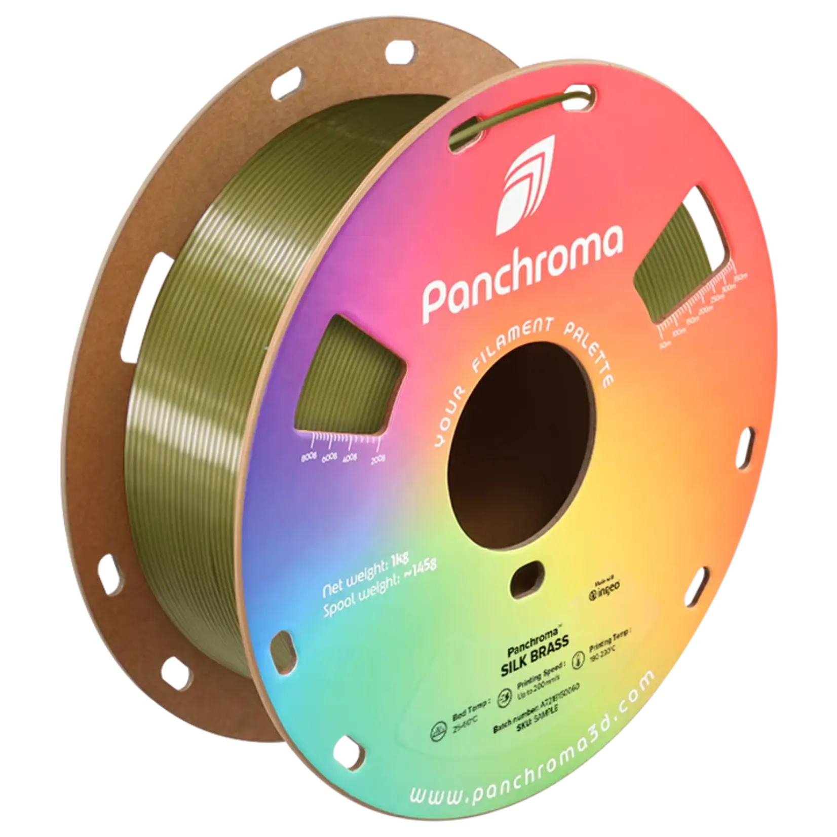 Polymaker Panchroma Silk PLA - Silk Brass