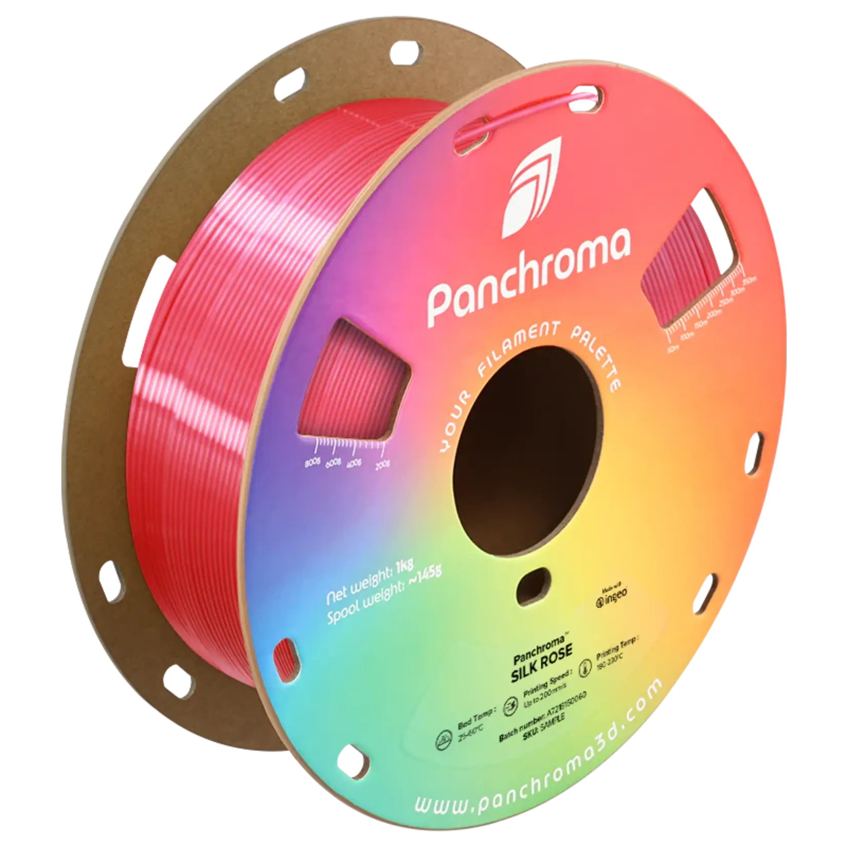 Polymaker Panchroma PLA Silk Rose 1.75 mm