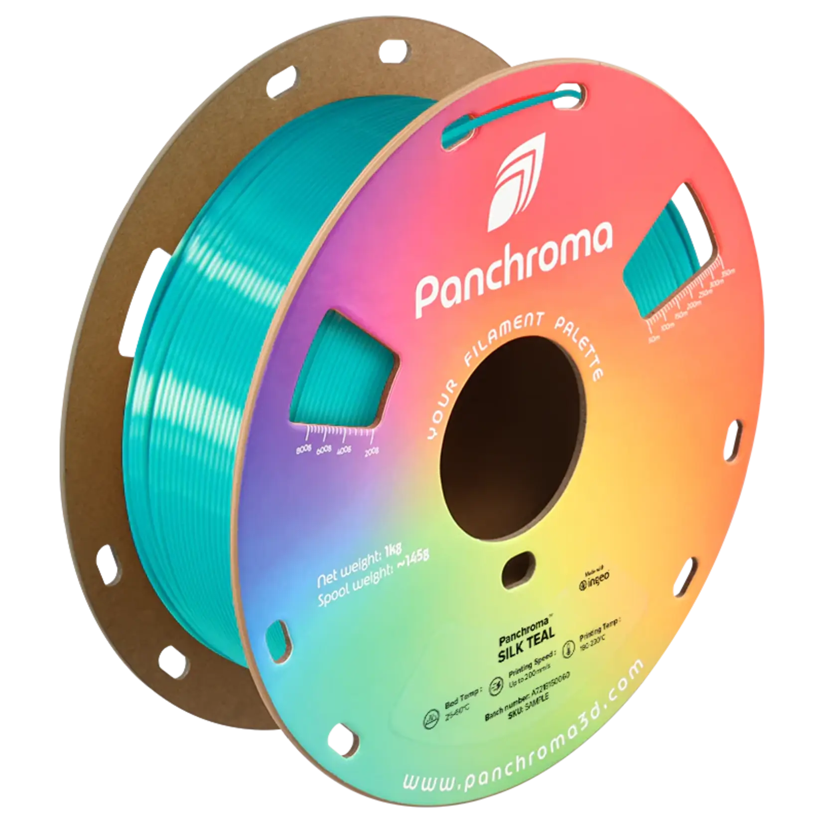 Polymaker Panchroma PLA Silk Teal 1.75 mm