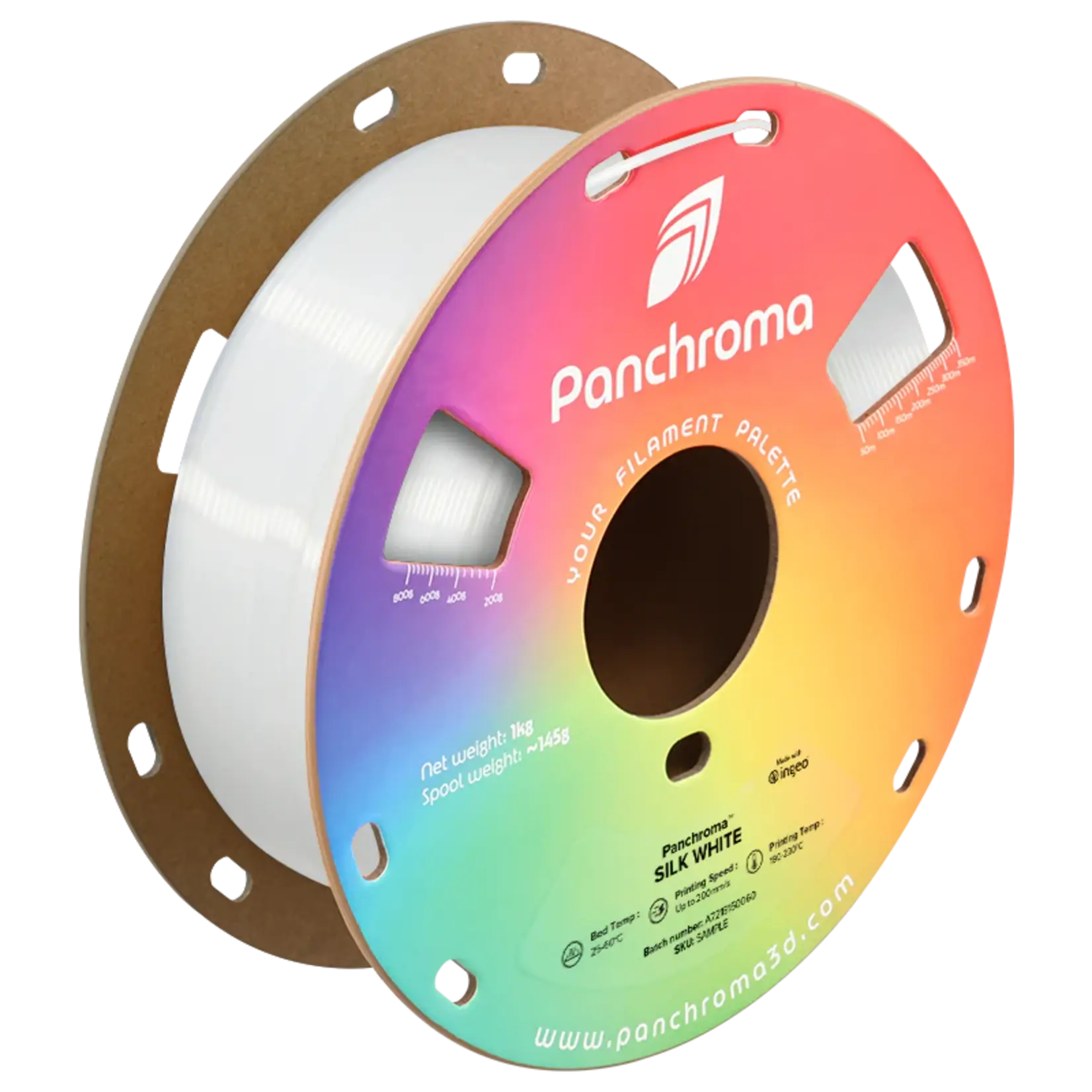 Polymaker Panchroma PLA Silk White 1.75 mm