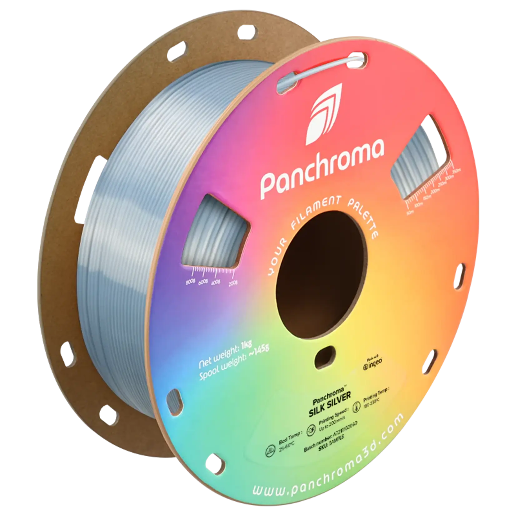 Polymaker Panchroma PLA Silk Silver 1,75 mm