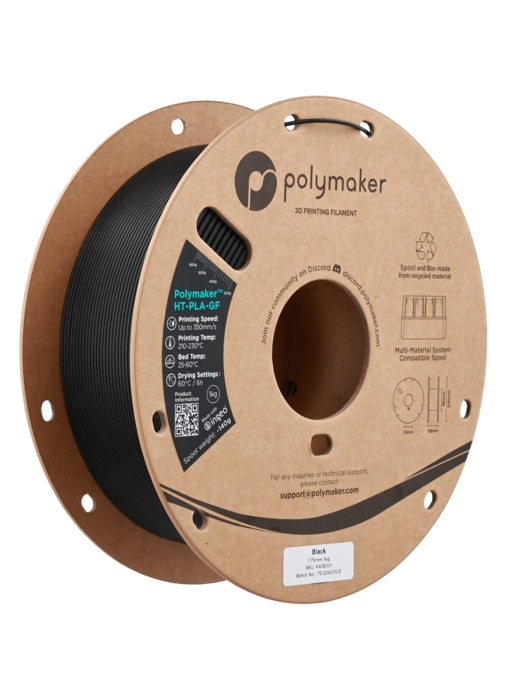Polymaker HT-PLA-GF Black 1.75 mm