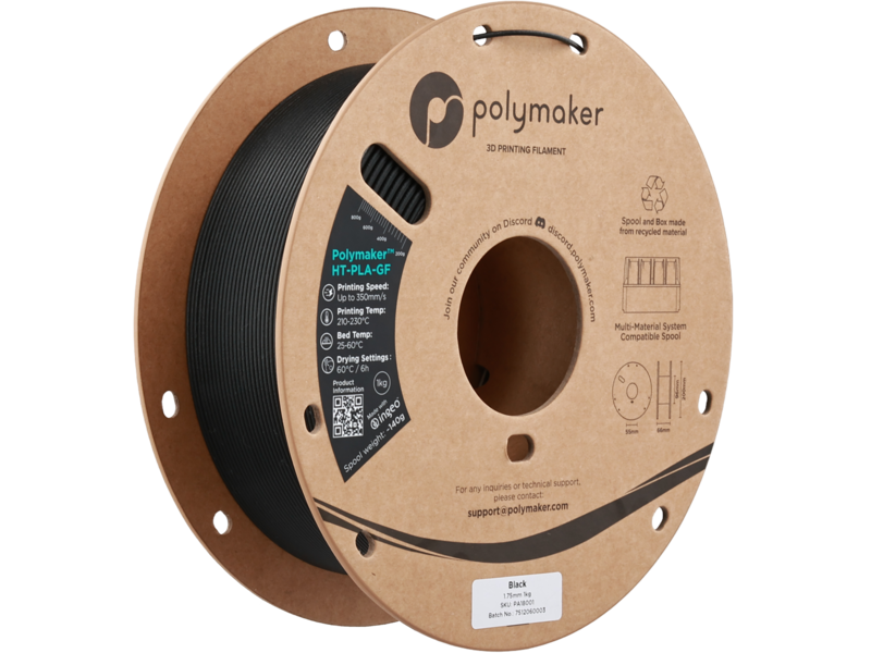 Polymaker HT-PLA-GF Black 1.75 mm