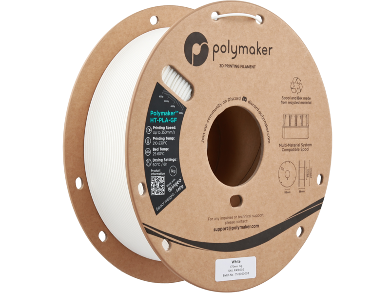 Polymaker HT-PLA-GF White 1.75 mm