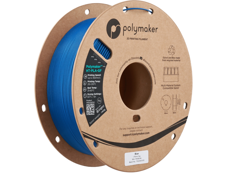 Polymaker HT-PLA-GF Blue 1.75 mm