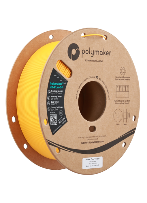 Polymaker HT-PLA-GF Power Tool Yellow 1.75 mm
