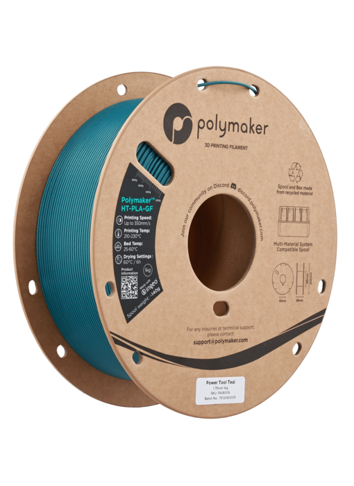 Polymaker HT-PLA-GF Power Tool Teal 1.75 mm