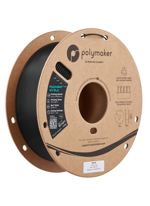 Polymaker HT-PLA Black 1.75 mm