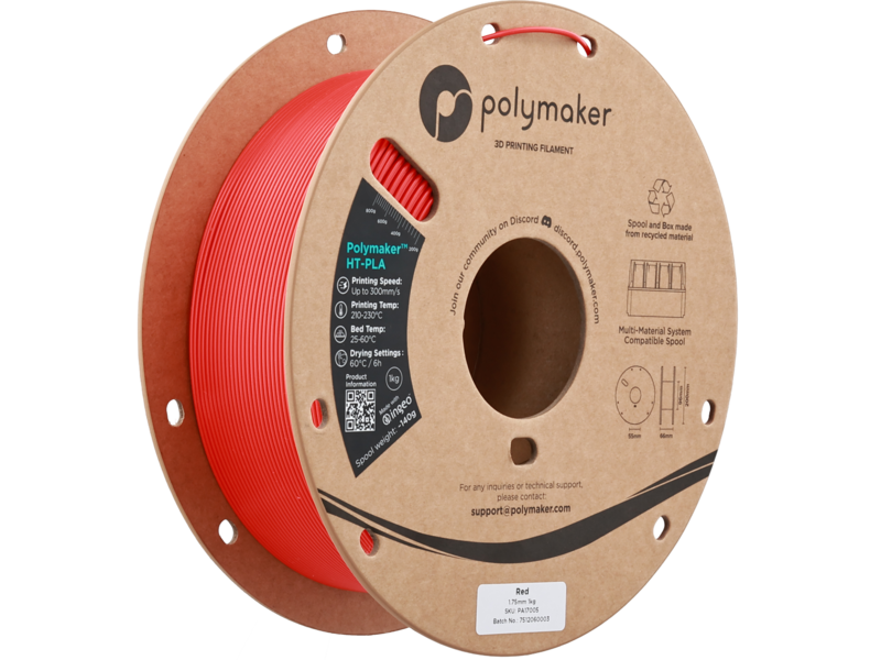 Polymaker HT-PLA Red 1.75 mm