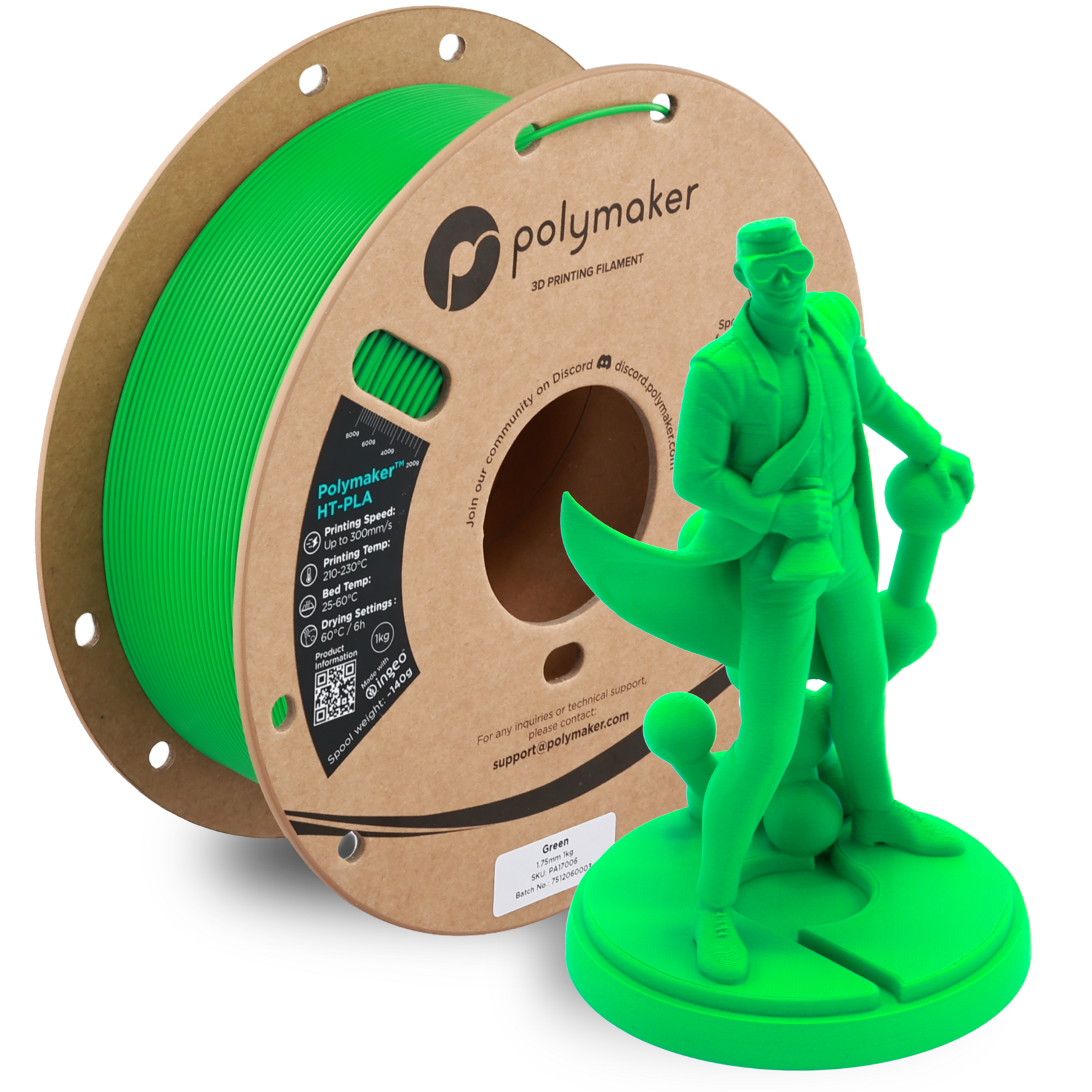 Polymaker HT-PLA Green 1.75 mm