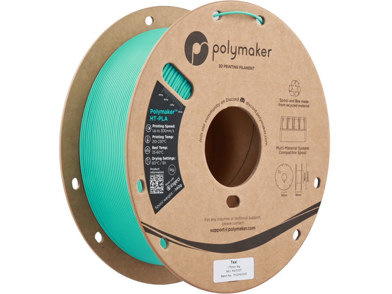 Polymaker HT-PLA Teal 1.75 mm
