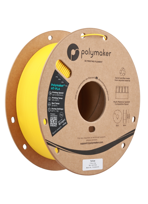 Polymaker HT-PLA Yellow 1.75 mm