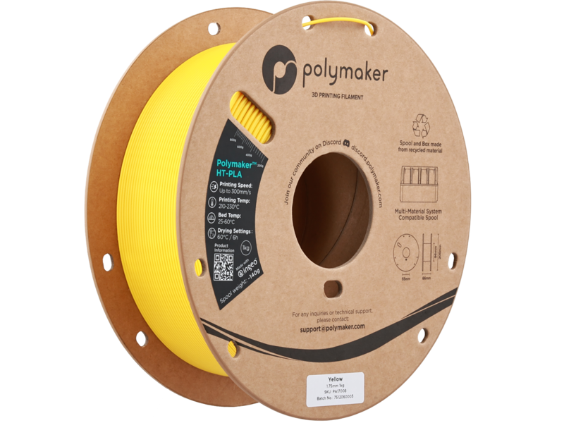 Polymaker HT-PLA Yellow 1.75 mm