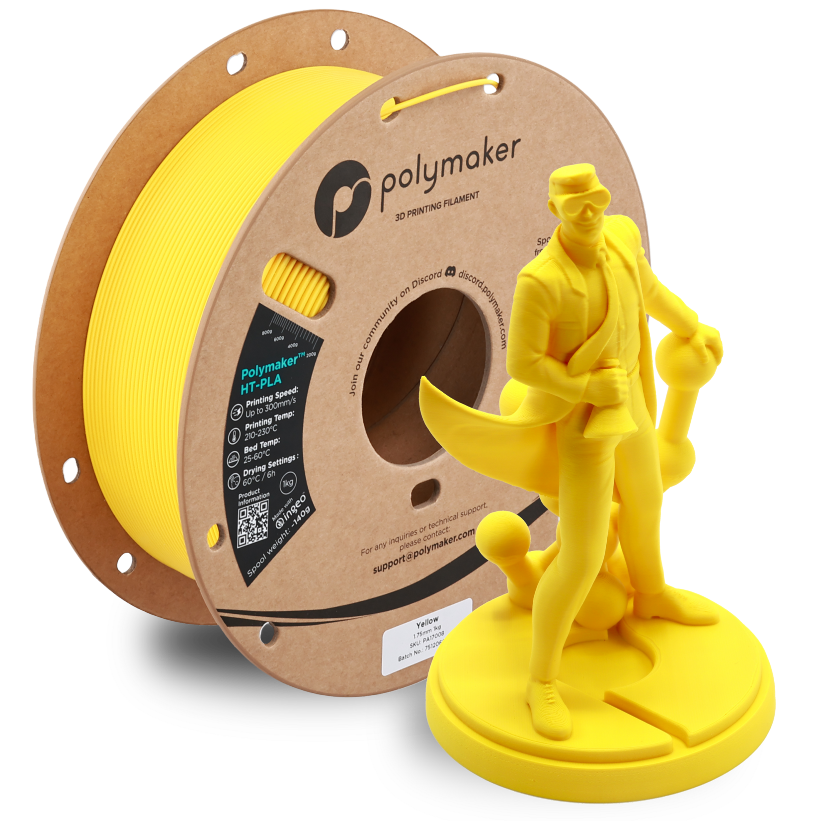 Polymaker HT-PLA Yellow 1.75 mm