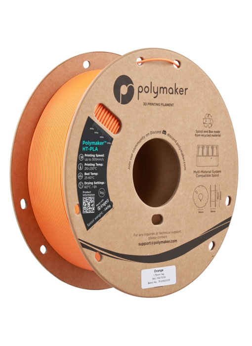 Polymaker HT-PLA Orange 1.75 mm