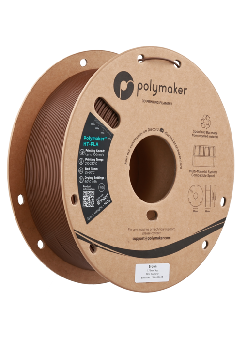 Polymaker HT-PLA Brown 1.75 mm